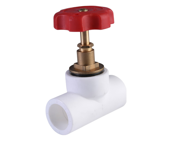 Проходной вентиль Valfex 25х3/4 90гр белый, фото 