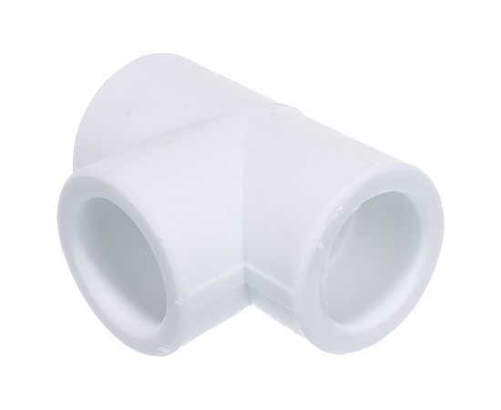 Тройник Valfex 75мм белый, фото 