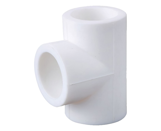 Тройник Valfex 25мм белый, фото , изображение 2
