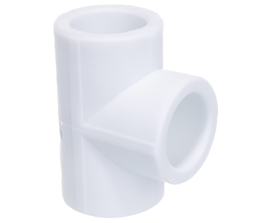 Тройник Valfex 32мм белый, фото , изображение 3