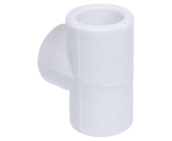 Тройник Valfex 50мм белый, фото , изображение 4