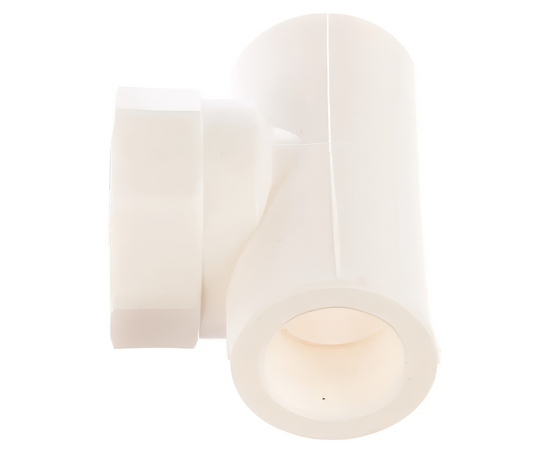 Тройник переходной Valfex с внутренней резьбой 25х3/4"х25 белый, фото , изображение 3