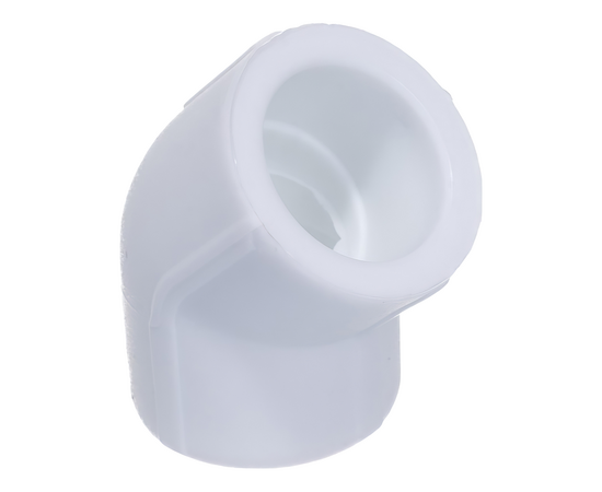 Угол 45гр Valfex 32мм белый, фото 