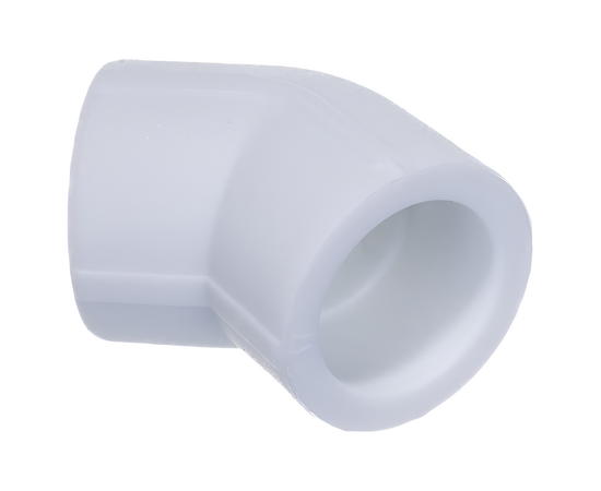 Угол 45гр Valfex 40мм белый, фото , изображение 2