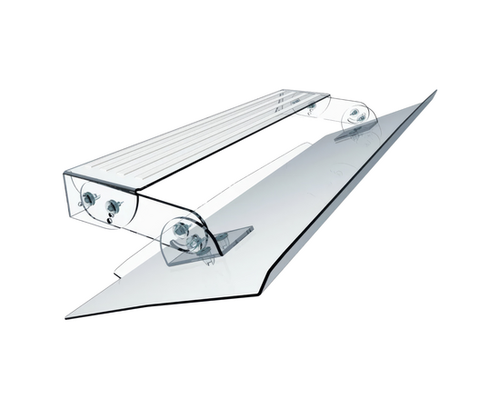 Экран-отражатель для кондиционера настенного типа (Арт. 2-2) 900мм, фото , изображение 2