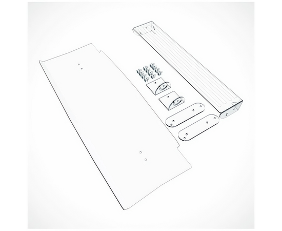 Экран-отражатель для кондиционера настенного типа (Арт. 2-3) 1100мм, фото , изображение 5