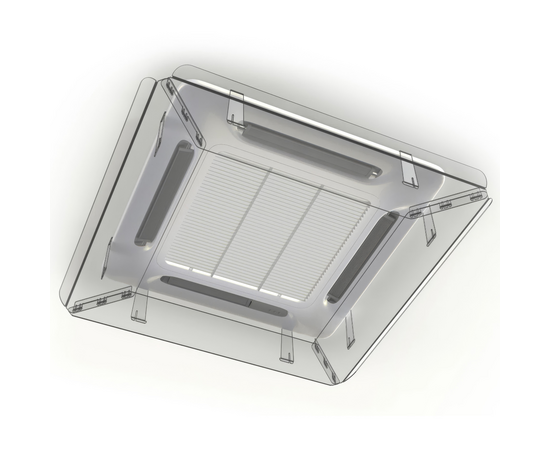 Экран-отражатель для кондиционера кассетного типа (Арт. 3-2) 600х700мм, фото , изображение 6