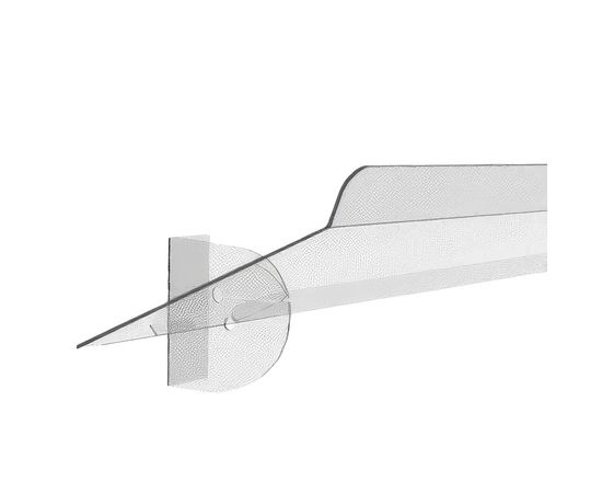 Экран-отражатель для кондиционера настенного типа (Арт. 1-2) 900мм, фото , изображение 2
