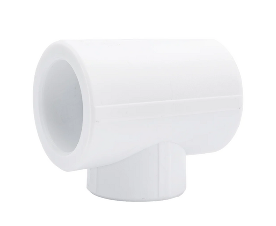 Тройник редукционный Valfex 40/32/40 белый, фото , изображение 3