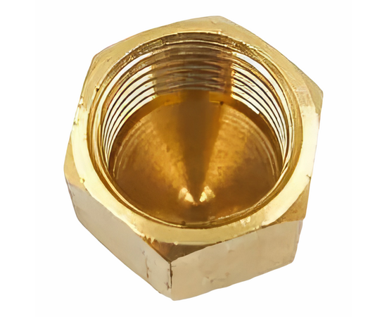 Заглушка 1/4'', латунь, фото , изображение 3