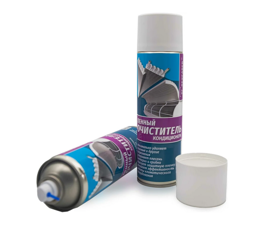 REXFABER пенный очиститель испарителя 650мл.(очистка, дезинфекция; аэрозоль), фото , изображение 2