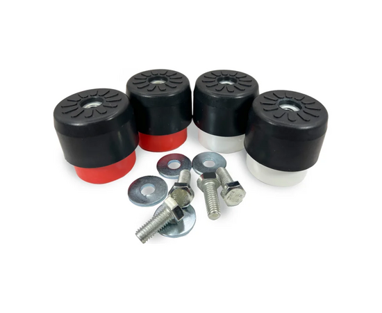 Антивибрационные опоры RF-PMM120 (4 шт, 65 - 120 кг, белые и красные), фото , изображение 2