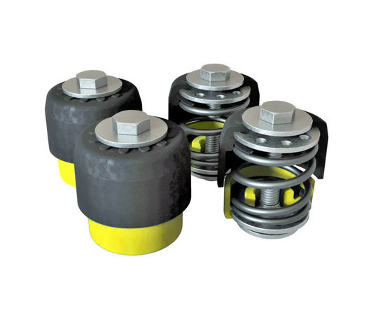 Антивибрационная опора RF-PMM (нагрузка до 25 кг, желтая), фото , изображение 3