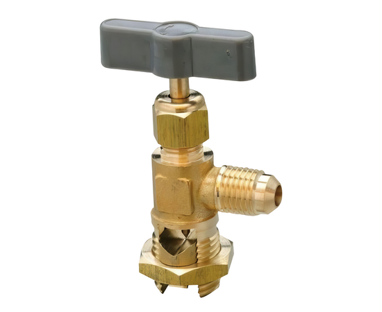 Вентиль проколка PV-341 (на трубу 3/16, 1/4", 5/16", 3/8"), фото , изображение 2