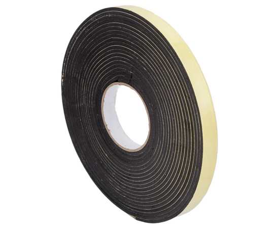 Лента уплотнительная межфланцевая самоклеящаяся, ширина 10мм, толщина 5мм, длина 10м, фото , изображение 2