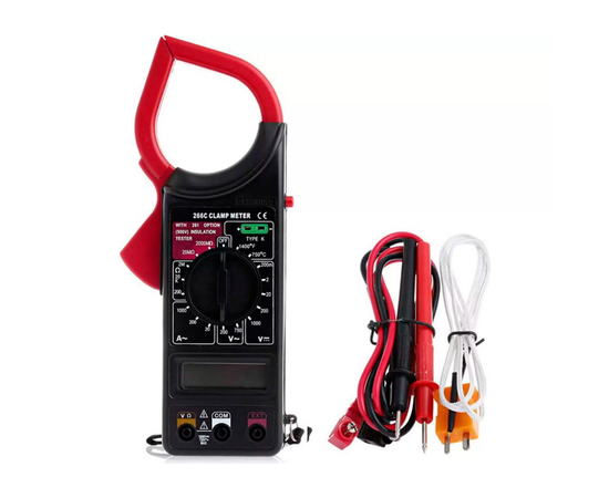 Клещи - мультиметр цифровой DT - 266C, фото 