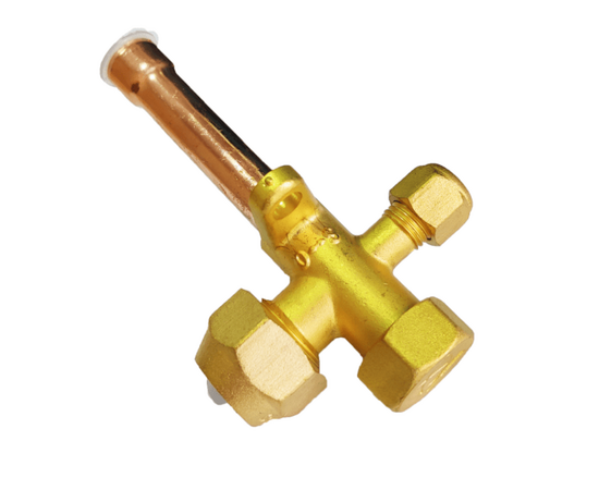 Сервисный клапан кондиционера 1/2" - FC-604, фото , изображение 3