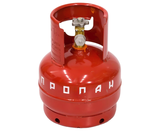 Пропан, новый баллон 5 л (заправлен), фото , изображение 4