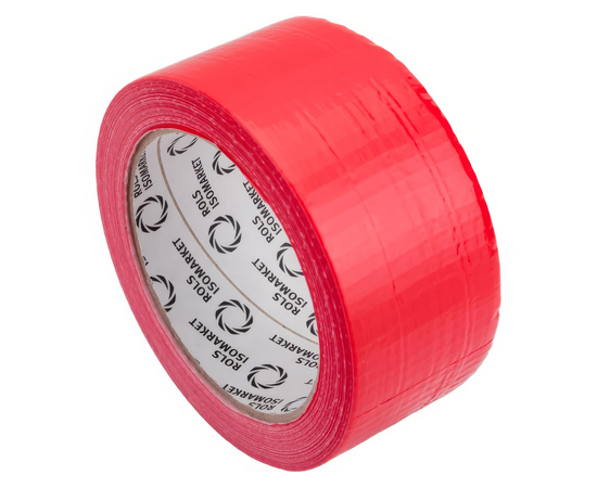 Термостойкая армированная лента ENERGOPRO EPRL04825ARSKRD 48мм х 25м красная, фото , изображение 2