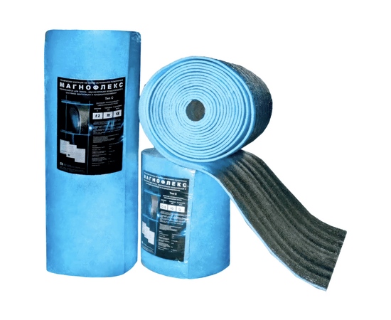 Изоляция Магнофлекс тип C-0.6 толщина 10 мм, ширина 0.6м, 1 кв.м, самоклеящаяся, фото , изображение 3