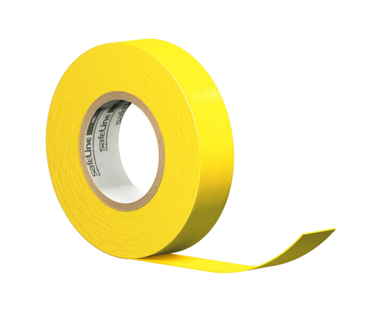 Изолента ПВХ Safeline 15мм х 20м, желтая, фото , изображение 2