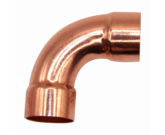 Отвод 90° медный 2_1/8" двухраструбный, фото , изображение 2