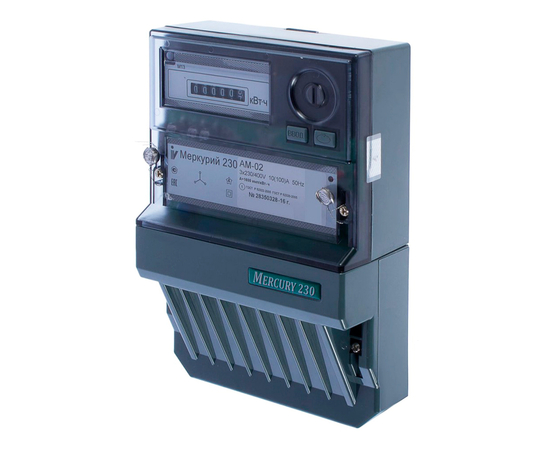 Электросчетчик МЕРКУРИЙ 230 AM-02 380V 100A однотарифный трехфазный, фото 
