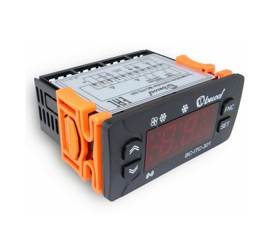 Контроллер Becool BC-ITC-321 ( 3 реле / 2 датчика / 230B), фото 