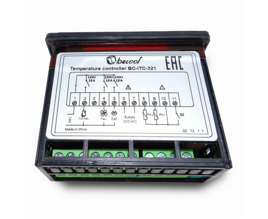 Контроллер Becool BC-ITC-321 ( 3 реле / 2 датчика / 230B), фото , изображение 5