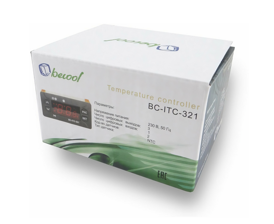 Контроллер Becool BC-ITC-321 ( 3 реле / 2 датчика / 230B), фото , изображение 9