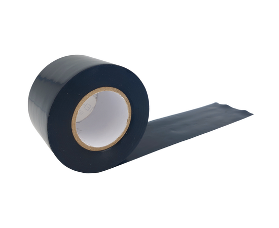 Лента BAVIS PVC черная 50мм x 25м самоклеящаяся, фото , изображение 6