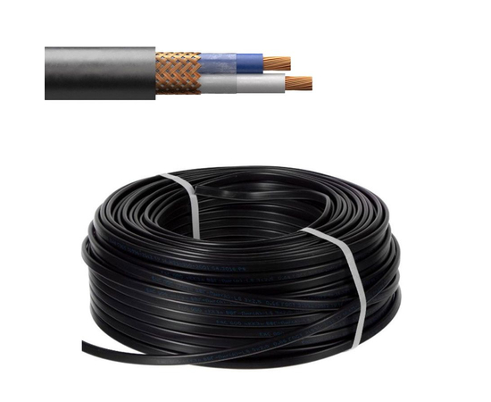 Кабель монтажный МКЭШ 2х0.75 ГОСТ, бухта 100м, фото 