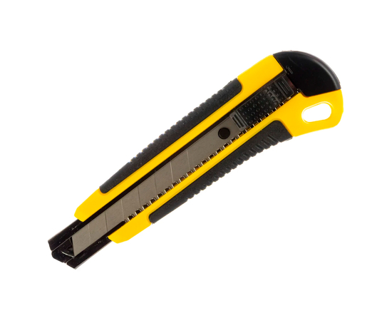 Нож с лезвием 18 мм ABS пластик Rexant 12-4901, фото , изображение 4