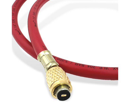 Шланг заправочный Becool BCH4-1 (1.2 м; 1/4" SAE), фото , изображение 5