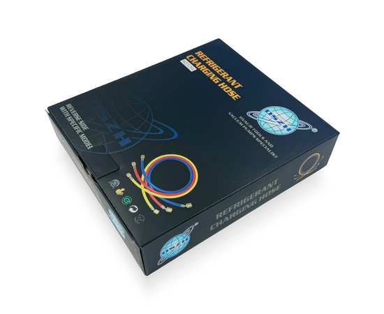 Заправочные шланги DSZH-372-RYB набор 3шт по 1.8м, 1/4" SAE, до 34 бар, фото , изображение 10