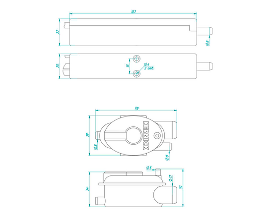 Дренажная помпа K'ernick VS-5 проточная, 10 л/ч, 20 Дб, фото , изображение 11