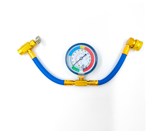 Комплект для заправки автокондиционеров FavorCool-AL801G70 (вентиль 5/16" SAE), фото 