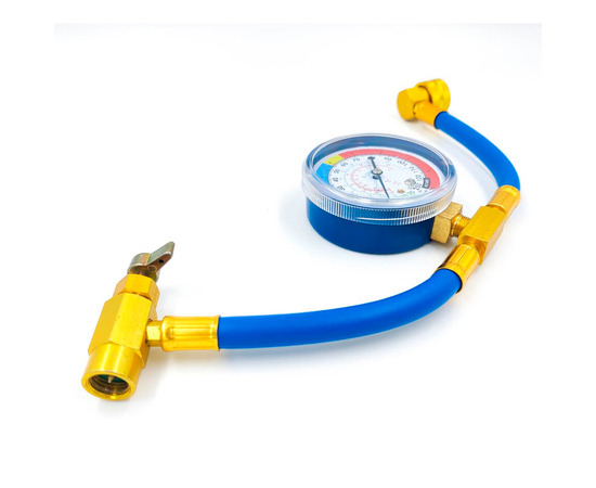 Комплект для заправки автокондиционеров FavorCool-AL801G70 (вентиль 5/16" SAE), фото , изображение 2