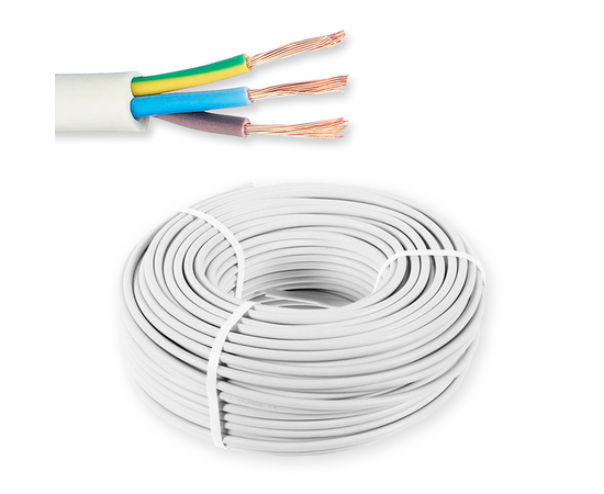 Провод ПВС 3х1.5 ГОСТ, бухта 20м, фото 