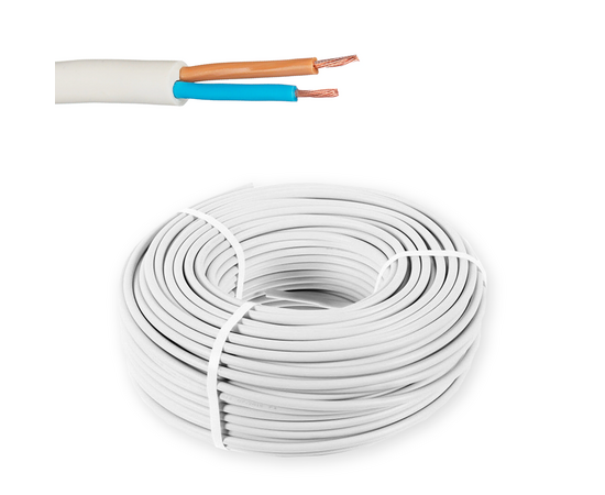 Провод ПВС 2х1.5 ГОСТ, бухта 100м, фото 