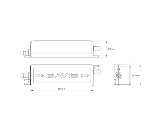 Помпа дренажная BAVIS MB-Aqua проточная, 15 л/ч, 17 Дб, фото , изображение 12