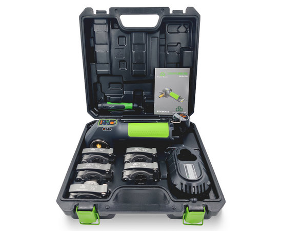 Вальцовка аккумуляторная Super Stars ST-E800A  (1/4"- 3/4"; с риммером ST-207 в кейсе), фото 