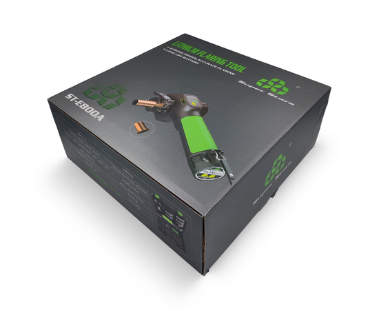 Вальцовка аккумуляторная Super Stars ST-E800A  (1/4"- 3/4"; с риммером ST-207 в кейсе), фото , изображение 10