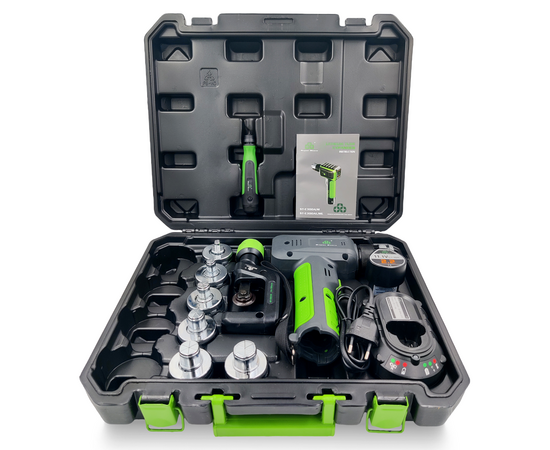 Труборасширитель аккумуляторный Super Stars ST-E300 (3/8", 1/2", 5/8", 3/4", 7/8", 1",1_1/8"; труборез ST-650, риммер ST-207), фото 