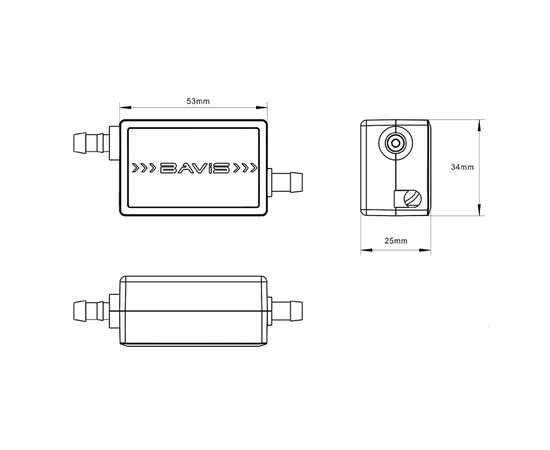Помпа дренажная BAVIS MS-15 Pro Line проточная 15 л/ч, 17 Дб, фото , изображение 11