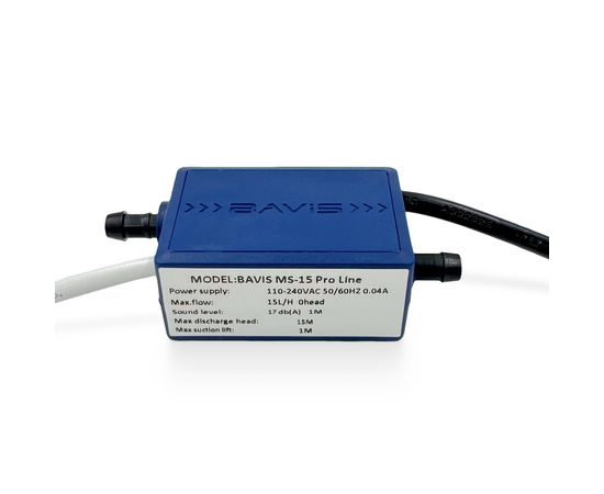 Помпа дренажная BAVIS MS-15 Pro Line проточная 15 л/ч, 17 Дб, фото , изображение 6