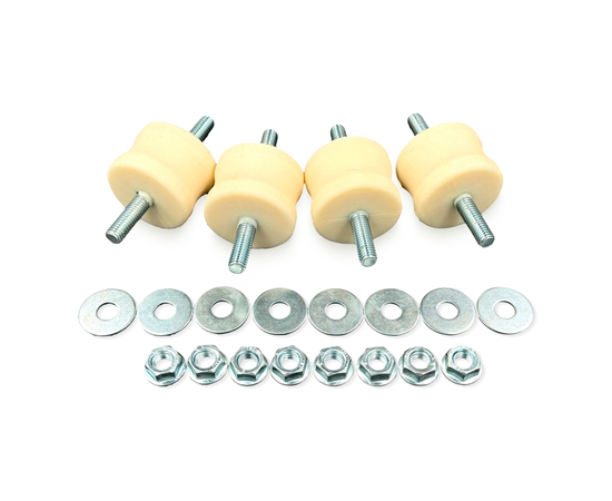 Антивибрационные опоры AVP 60W (4 шт, до 60кг на комплект, белые), фото , изображение 3