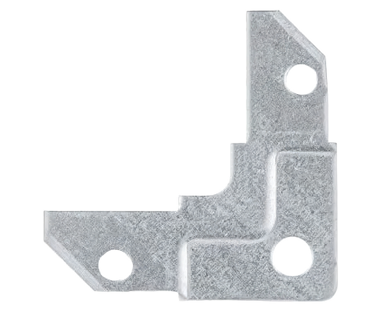 Уголок для сборки воздуховодов УГФ 0 (65х18х 2/2,5 C) цинк, фото 