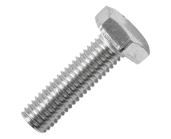 Болт М8х30 (оцинкованные; полная резьба; упак. кг), фото 