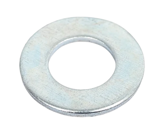 Шайба М8 плоская, оцинкованная; упак. кг, фото , изображение 2